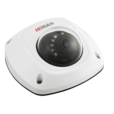 DS-T251 (6mm) 2Мп компактная HD-TVI видеокамера с микрофоном HiWatch