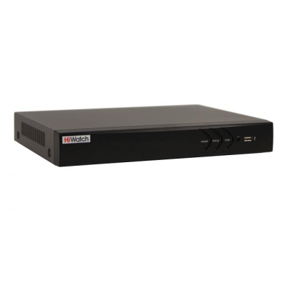 DS-H308QA 8-канальный гибридный HD-TVI регистратор c технологией AoC (аудио по коаксиальному кабелю) HiWatch