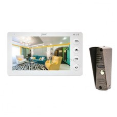 Комплект видеодомофона 7"-10 КАРИНА AHD 2mp (белый)/АДМИРАЛ AHD 2,0 mp v.2(медь)