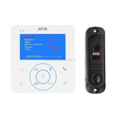 Комплект домофона ATIX AT-I-K410C/T White
