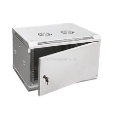 Шкаф телекоммуникационный 19" настенный 6U 600х350 cерый AYSN-19"-645-SМ