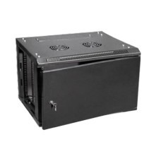 Шкаф телекоммуникационный 19" настенный 9U 600х450 черный AYSN-19"-945-BМ
