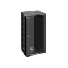 Шкаф телекоммуникационный 19" напольно/настенный 22U 600х450 черный AYSN-19"-2245-BG