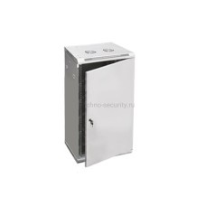 Шкаф телекоммуникационный 19" напольно/настенный 18U 600х600 серый AYSN-19"-1860-SМ