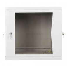 Шкаф телекоммуникационный 19" настенный серия LITE 15U 600х600 серый AYSN-19"-1560-SG