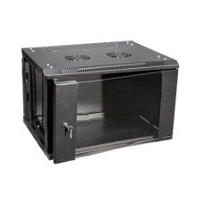 Шкаф телекоммуникационный 19" настенный 15U 600х350 черный AYSN-19"-1535-BG